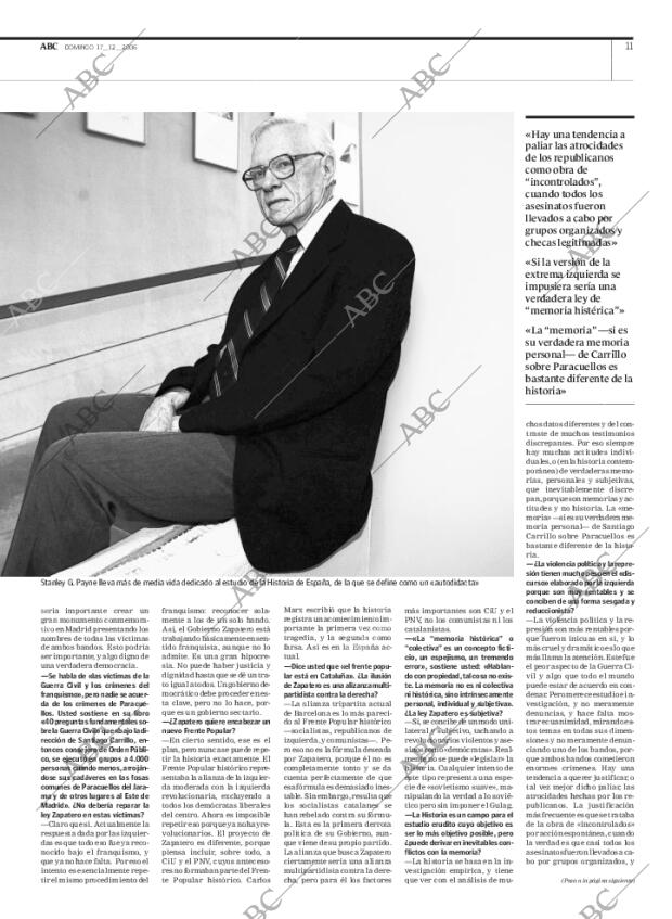 ABC MADRID 17-12-2006 página 11