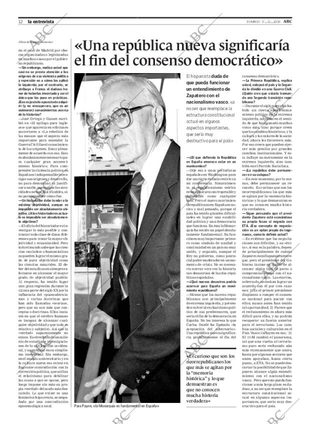 ABC MADRID 17-12-2006 página 12