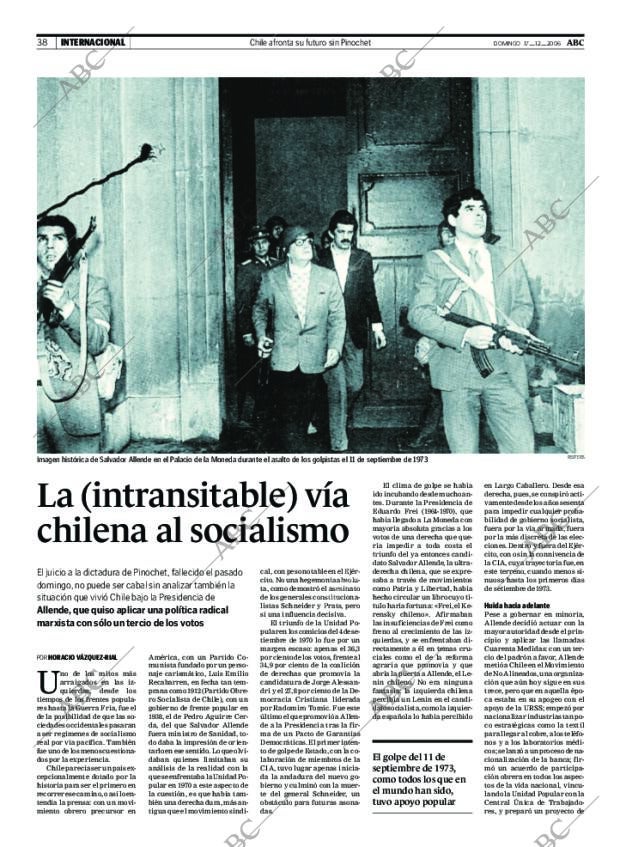 ABC MADRID 17-12-2006 página 38
