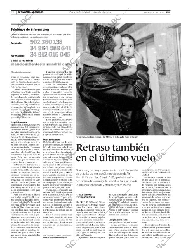 ABC MADRID 17-12-2006 página 42