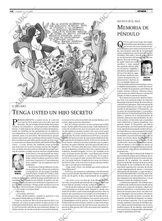 ABC MADRID 17-12-2006 página 5