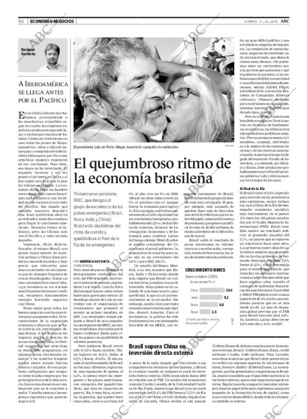 ABC MADRID 17-12-2006 página 50