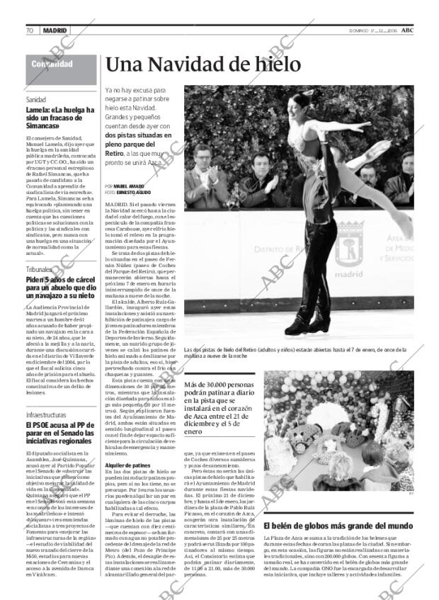 ABC MADRID 17-12-2006 página 70