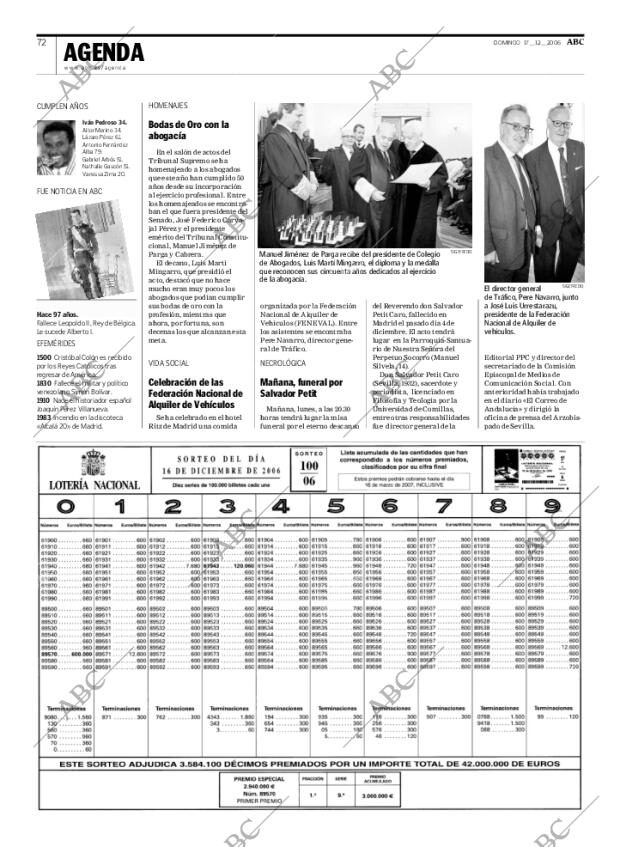 ABC MADRID 17-12-2006 página 72