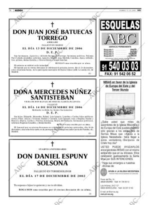 ABC MADRID 17-12-2006 página 74