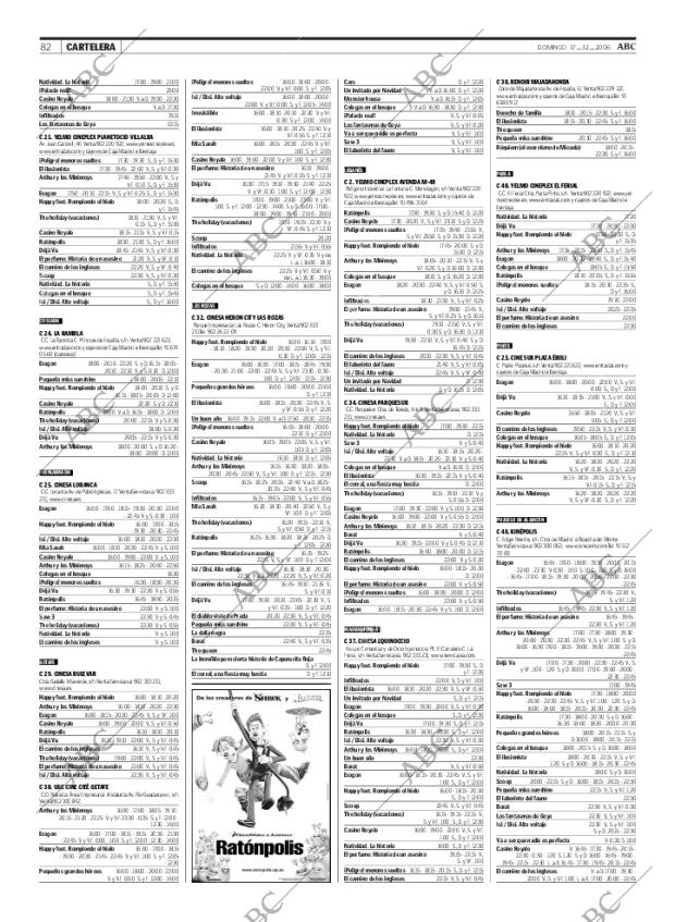 ABC MADRID 17-12-2006 página 82
