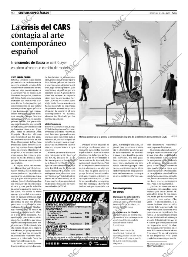 ABC MADRID 17-12-2006 página 90