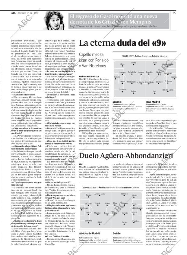 ABC MADRID 17-12-2006 página 99