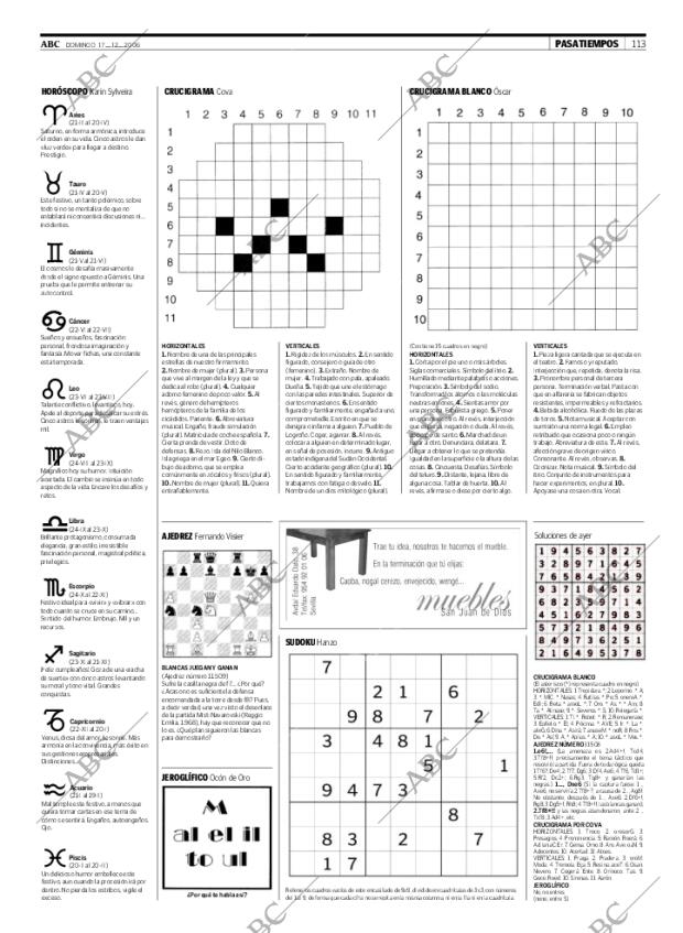 ABC SEVILLA 17-12-2006 página 113