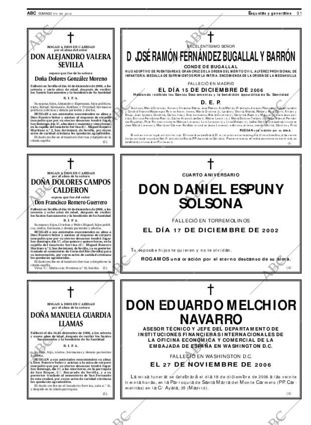 ABC SEVILLA 17-12-2006 página 91