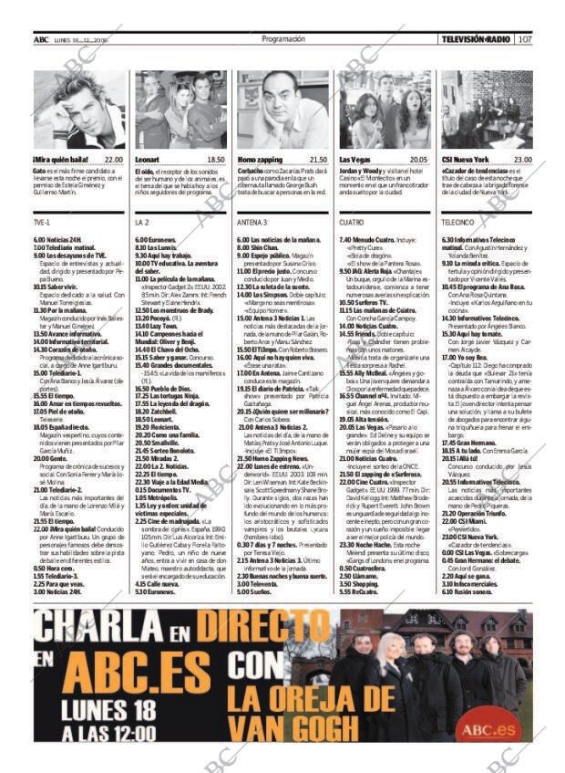 ABC MADRID 18-12-2006 página 107