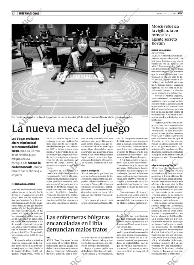 ABC MADRID 18-12-2006 página 32