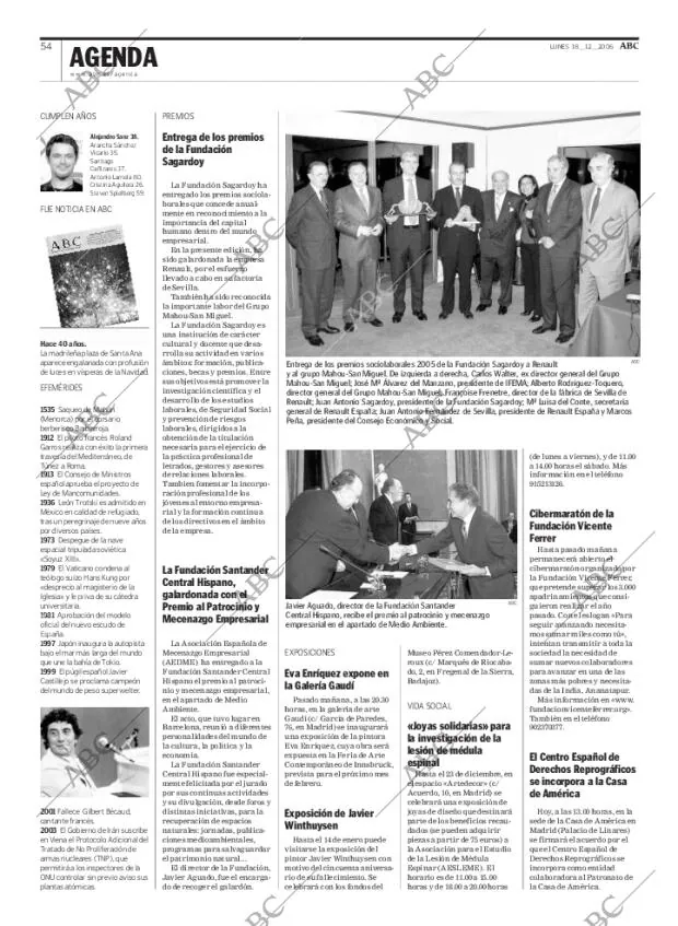 ABC MADRID 18-12-2006 página 54