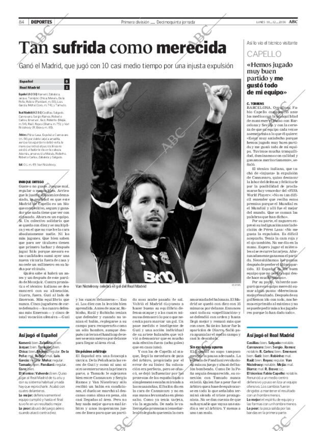 ABC MADRID 18-12-2006 página 84