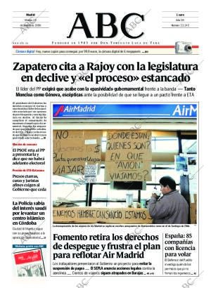 ABC MADRID 19-12-2006 página 1