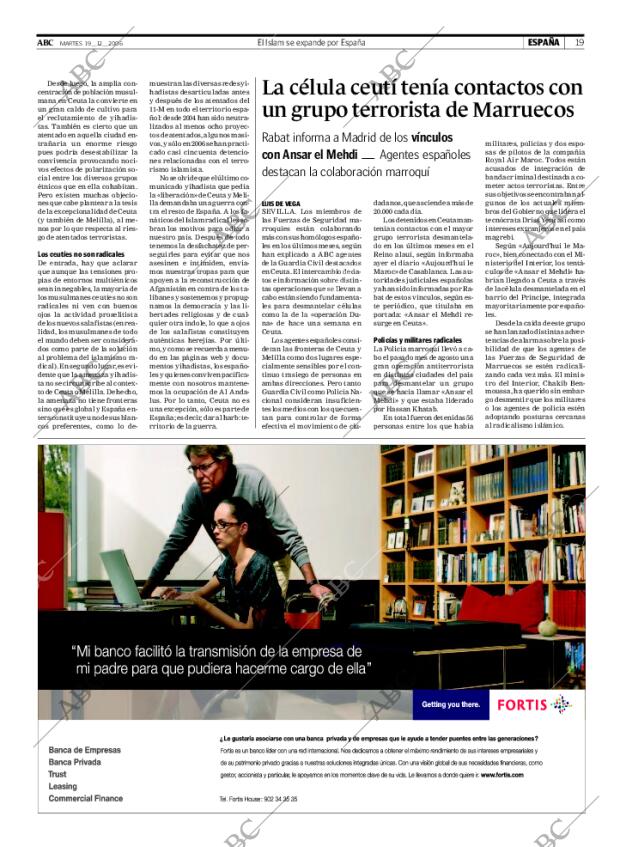 ABC MADRID 19-12-2006 página 19