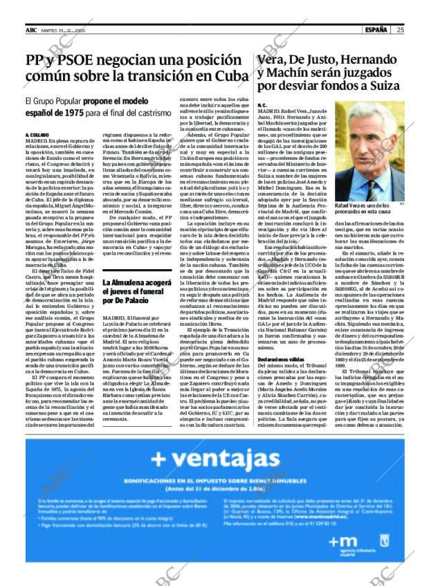ABC MADRID 19-12-2006 página 25