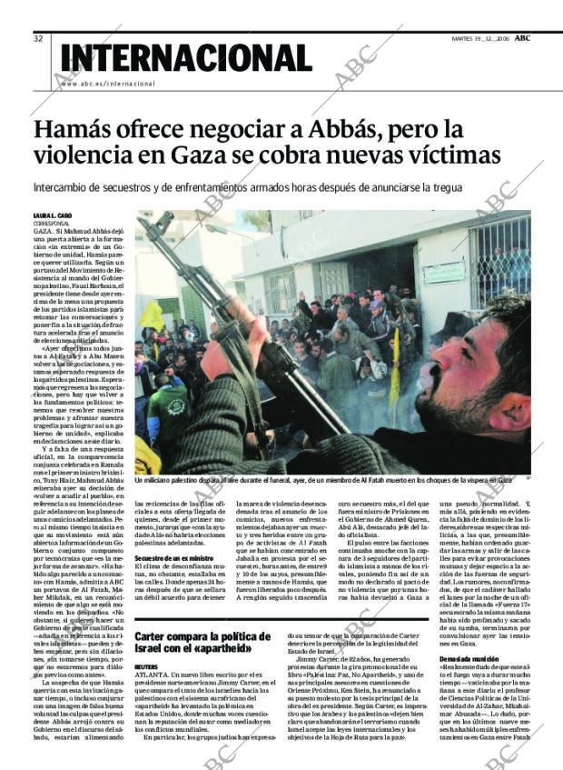 ABC MADRID 19-12-2006 página 32