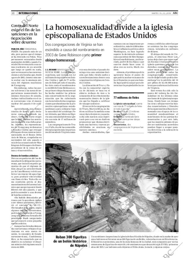 ABC MADRID 19-12-2006 página 38