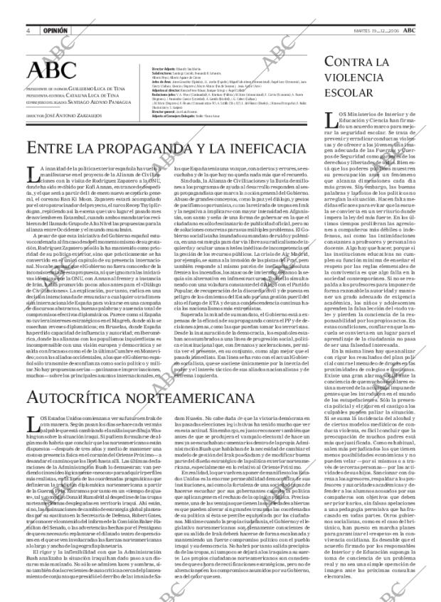 ABC MADRID 19-12-2006 página 4
