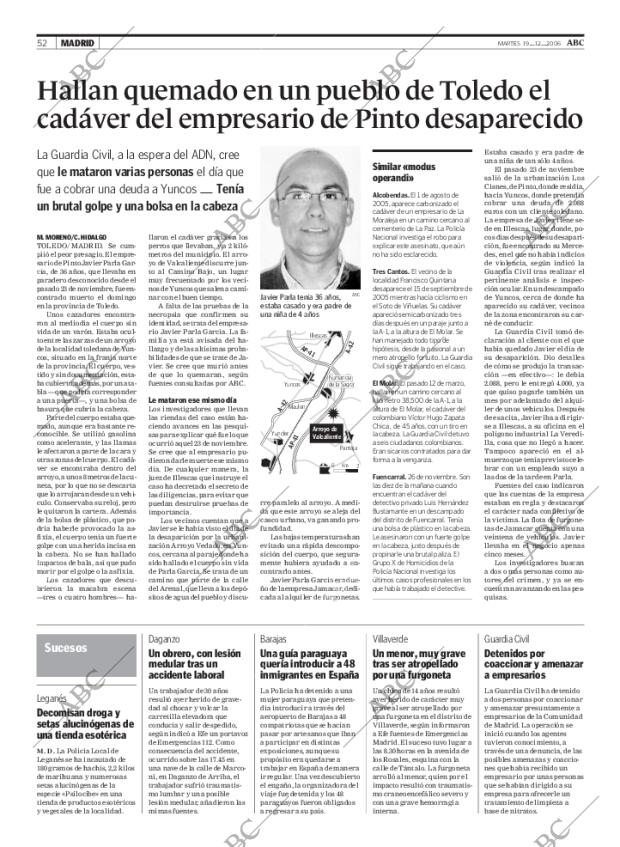 ABC MADRID 19-12-2006 página 52