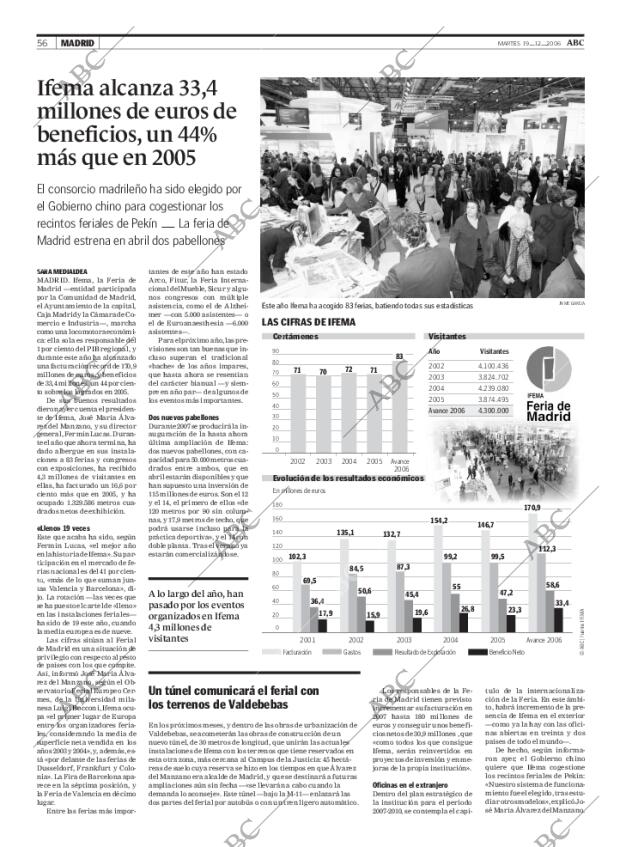 ABC MADRID 19-12-2006 página 56