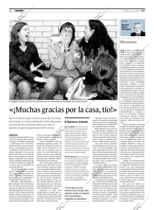ABC MADRID 19-12-2006 página 58
