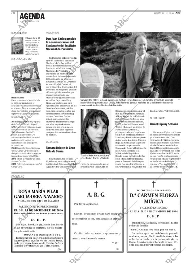 ABC MADRID 19-12-2006 página 60