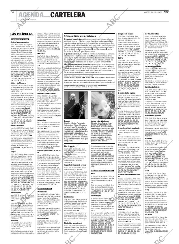 ABC MADRID 19-12-2006 página 64