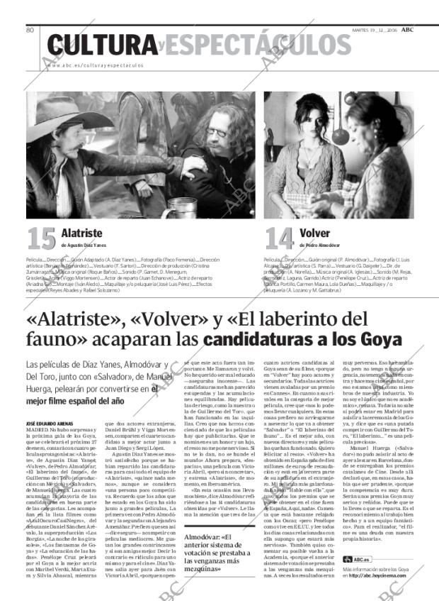 ABC MADRID 19-12-2006 página 80