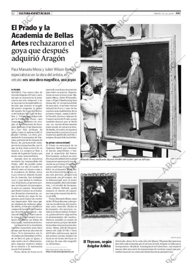 ABC MADRID 19-12-2006 página 82