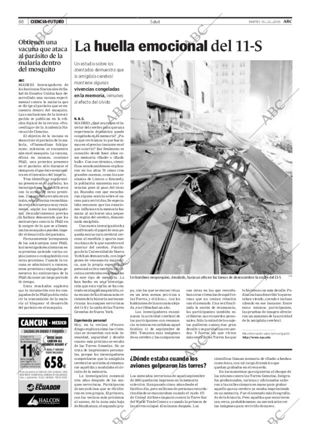 ABC MADRID 19-12-2006 página 88