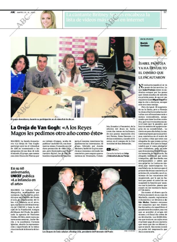 ABC MADRID 19-12-2006 página 97