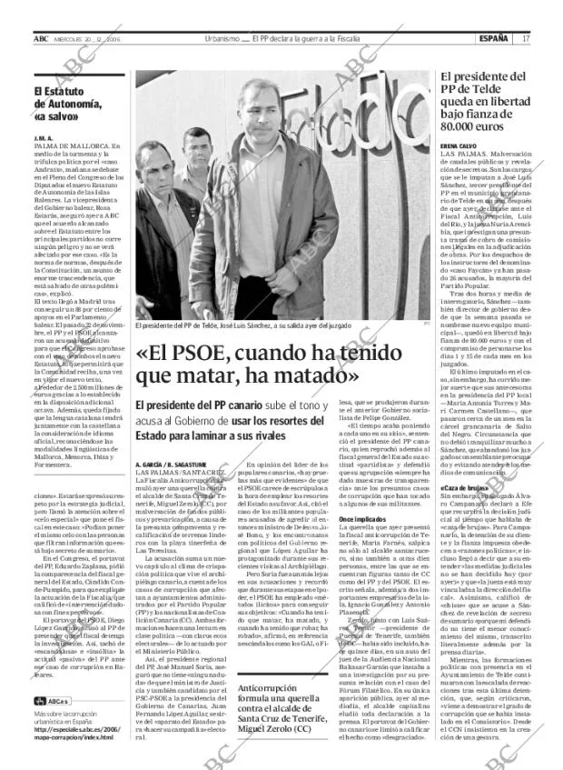 ABC MADRID 20-12-2006 página 17