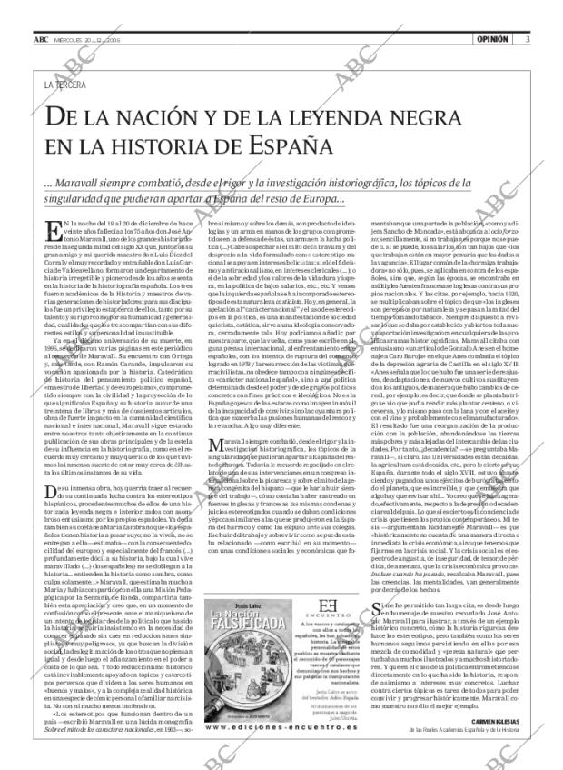 ABC MADRID 20-12-2006 página 3