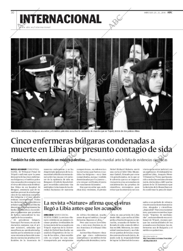 ABC MADRID 20-12-2006 página 30