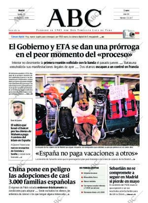 ABC MADRID 21-12-2006 página 1