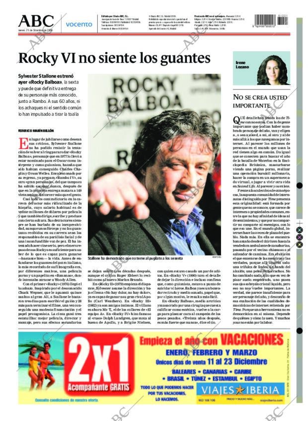 ABC MADRID 21-12-2006 página 104
