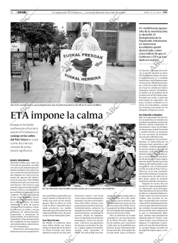 ABC MADRID 21-12-2006 página 12