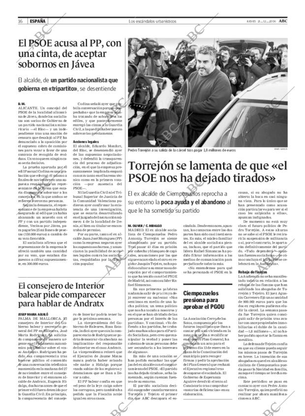 ABC MADRID 21-12-2006 página 16