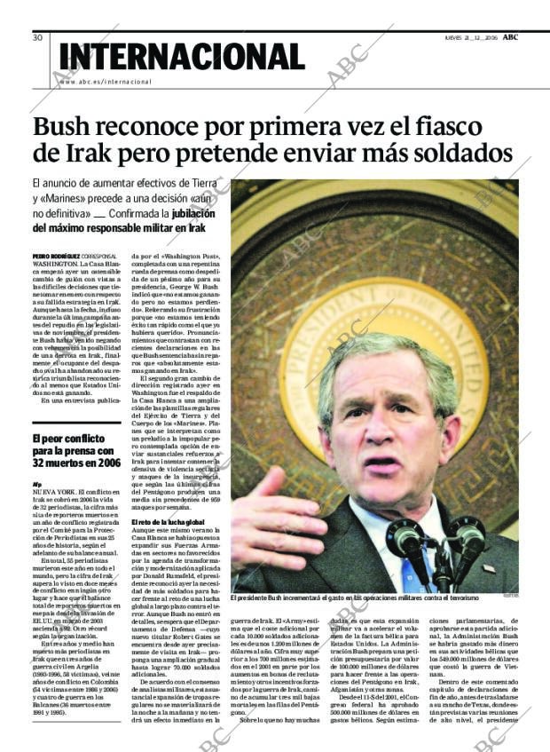 ABC MADRID 21-12-2006 página 30