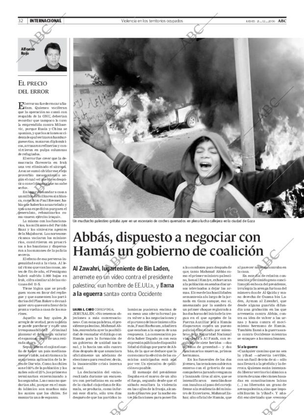 ABC MADRID 21-12-2006 página 32