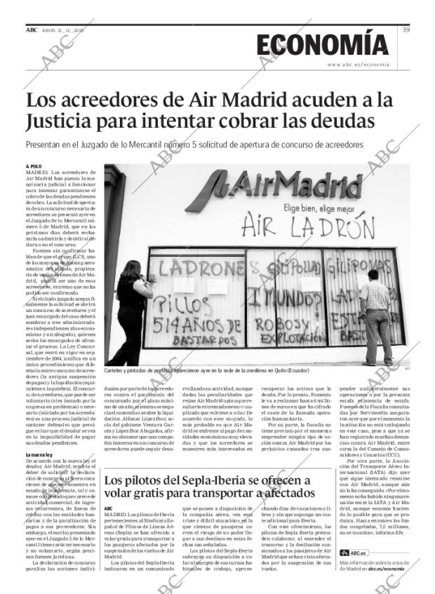 ABC MADRID 21-12-2006 página 39