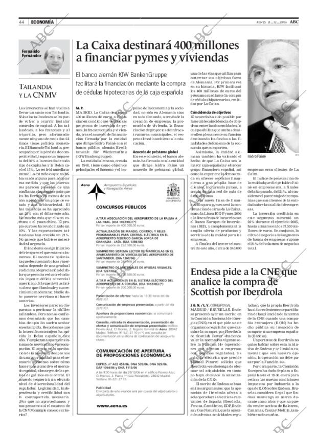 ABC MADRID 21-12-2006 página 44
