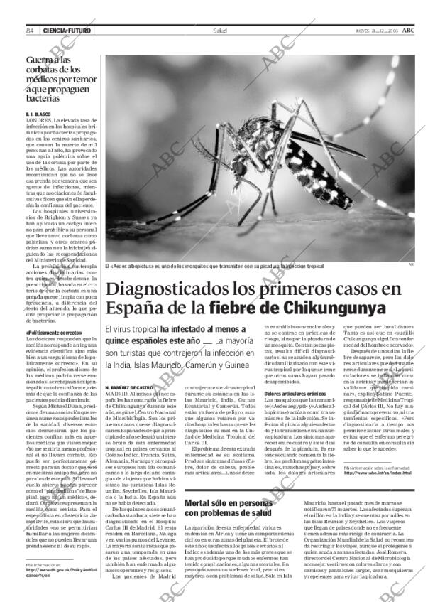 ABC MADRID 21-12-2006 página 84