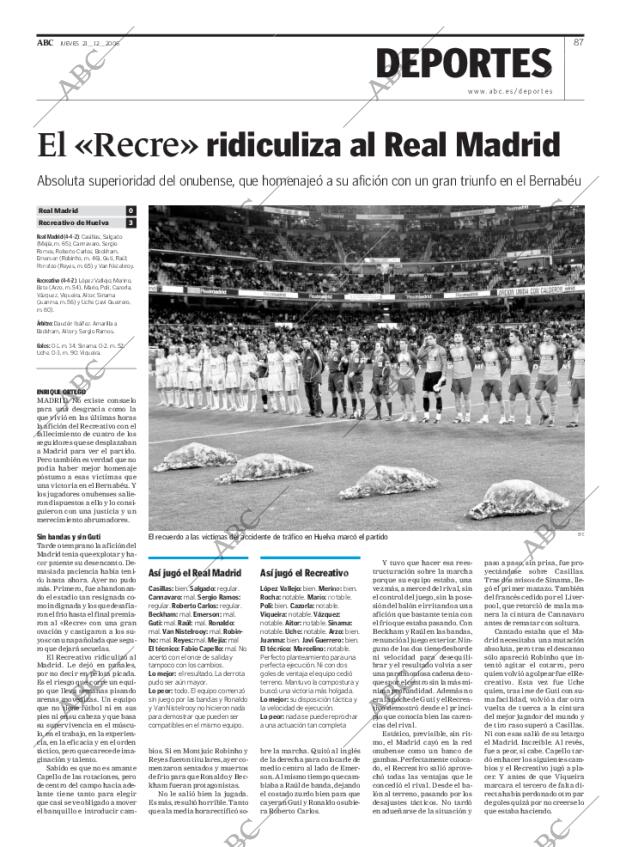 ABC MADRID 21-12-2006 página 87