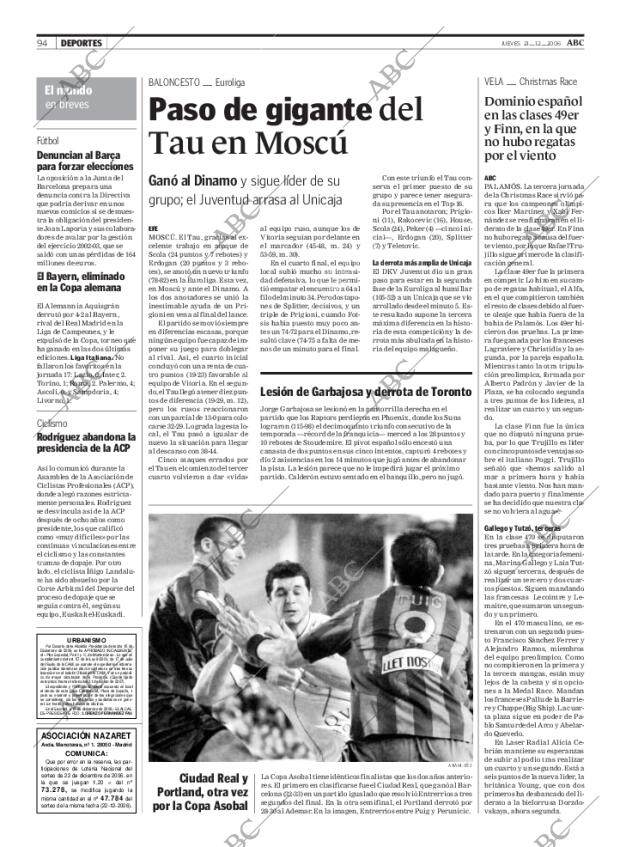 ABC MADRID 21-12-2006 página 94