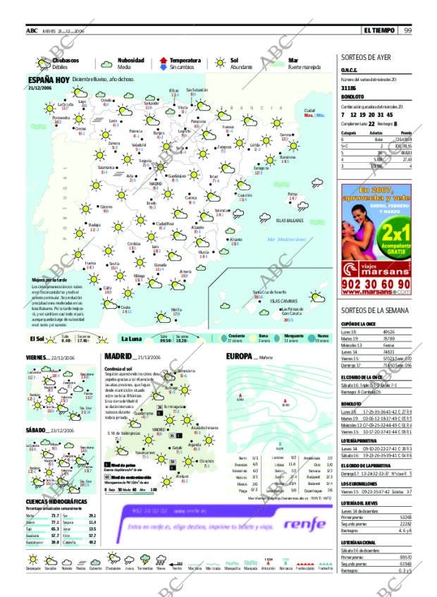 ABC MADRID 21-12-2006 página 99
