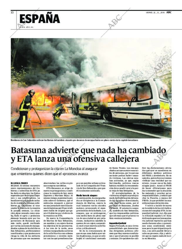 ABC MADRID 22-12-2006 página 10