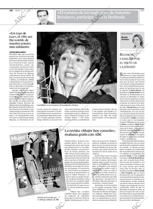 ABC MADRID 22-12-2006 página 109